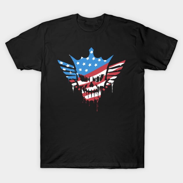 Cody Rhodes "Melting" T-Shirt by Dropkick Designs Graphics